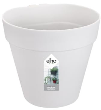 elho Loft Urban Green Wall Pflanztopf Single 15 - Blumentopf für Außen - Ø 15.0 x H 13.5 cm - Weiß/Weiss