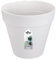 Elho Loft Urban Green Wall Pot Single 15 - Macetero por Exterior - Ø 15.0 x H 13.5 cm - Blanco/White