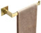 WOMAO Porte-Serviettes Adhésif Barre pour Salle De Bains ou Hôtel, Brossé en 304 Acier Inoxydable Lisse, Installation Simple et sans Perçer
