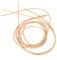 5g French Metal Wire, 1.5mm Embroidery Material Metallic Wire for for Embroidery Beading and Clothes Decoration(Dark Golden)