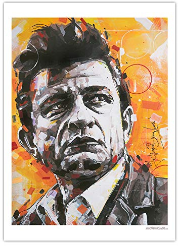 JosHoppenbrouwers Johnny Cash Druck 02 (50 x 70 cm)