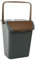 Ecoplast Cubo de Basura Selectiva 35 litros con Tapa Color marrón