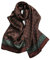 UK_Stone Klassisch Seidenschal Steigbügel Braun Halstuch Herren Schal Paisley Block Diamant