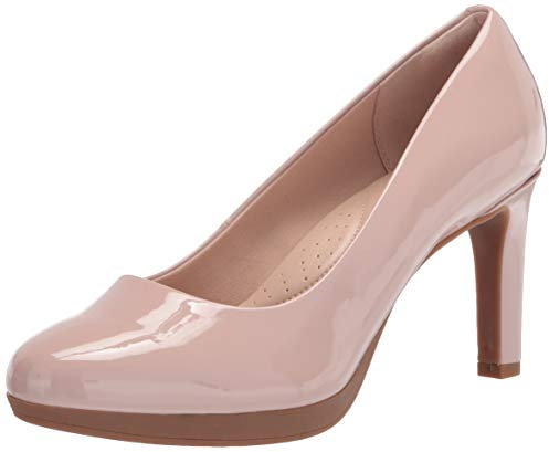 Clarks Ambyr Joy, Scarpe décolleté Donna, Dusty Rose Patent Synthetic, 41 EU