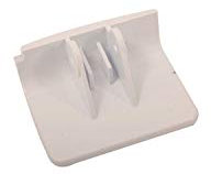 sparefixd White Door Handle to Fit Creda Tumble Dryer