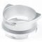 Generic CreepyParty Kaffee Dosierring 54mm Espresso Kaffee Accessrioes Dosiertrichter mit Aluminium für Sage Delonghi Breville Siebträger, Silber