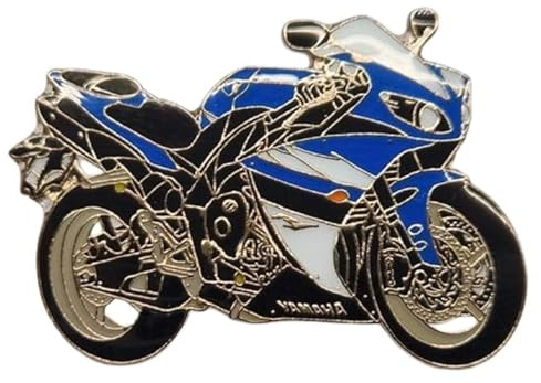 Pin für Yamaha YZF R1, pin für yamaha yzf r1, YZF, yzf, R1, r1, Anstecker, anstecker, Anstecknadel, Motorrad, Motorradpin, Motorradanstecker, Motorradanstecknadel