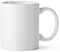 Tazas de cerámica blancas CALIDAD DE LUXE (AAA) | Ideales para ser impresas mediante la sublimación | Material de CALIDAD DE LUXE (AAA)