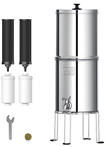 Aqua Crest Gravity-fed Water Filter System, AQ-TN-AFS
