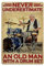 Drums Set,12 * 8 Inches Vintage Funny Poster Wall Decor Art Gift Retro Picture Metal Sign