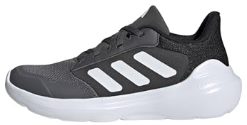 adidas Unisex Kinder TENSAUR Run 3.0 Shoes JUNIOR, Grey Four/Cloud White/Core Black, 35 1/2 EU