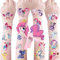 Kinder Tattoos, 8 Blätter Einhorn Temporäre Tattoo Aufkleber Set für Mädchen Jungen Wasserdicht Kindertattoos Geschenk für Kinder