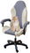 Gaming Chair Cover, Cat Scratch Proof Soft Gaming Chair Slipcovers Arms Attached Washable for Office Computer Gaming Chair(Blue)