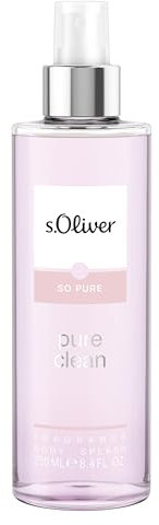 s.Oliver® SO PURE Women | Body Splash - spritzig - blumig - feminin - für authentische Momente | 250ml Body Splash