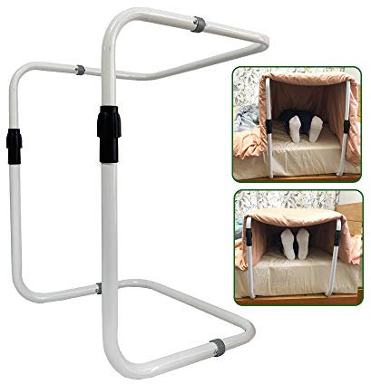 Mybow Blanket Lifter Foot Surgery Tent Cradle Bed Sheet Lifter Blanket Lift Bar Support Medical Tent Adjustable Blanket Holder for Bed Feet Ankle Surgery Recovery Arthritis Leg Cramps Gout Care