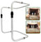 Mybow Blanket Lifter Foot Surgery Tent Cradle Bed Sheet Lifter Blanket Lift Bar Support Medical Tent Adjustable Blanket Holder for Bed Feet Ankle Surgery Recovery Arthritis Leg Cramps Gout Care