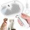 Katzenbürste Mit Dampf Steamy Katzenbürste Multifunktionale Katzenspray-Massagekamm von der Bürste mit Einem Knopf Katze Bürste Haarbürsten für Hunde und Katz