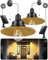 FabStyl 2 Lampes Solaires Interieur Extérieur Avec Interrupteur à Tirette & Ampoules E27 Etanche IP65 Lampe Suspendue Éclairage Pour Jardin Pergola Chemins Garage Maison Cabanon Pergola