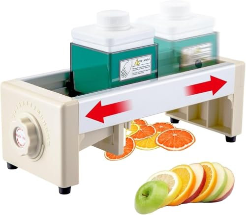 IMOSEI Commercial Mandoline Slicer, Fruit and Vegetable Slicer Cutter, Manual Lemon Cutting Machine, 1-10mm Adjustable Thickness, for Home,kitchen