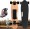 Skateboard électrique 2025 avec télécommande – Skateboard électrique sans balais 350 W, réglage à 3 vitesses et flexible, croiseur électrique de navette sur le campus pour adolescents et adultes
