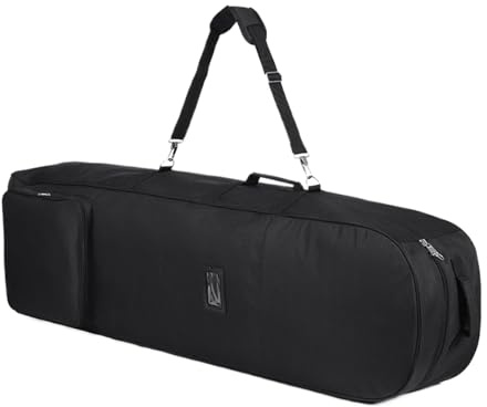 Golf Travel Bag, Golf Club Carrier, Foldable 600D Polyester Weather-Resistant Sports Gear Case with Wheels for Travel Commute Vacation, Padded Protection, 50.5x15x8 Inches