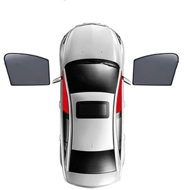 Für VW Für Golf Für Plus 2004-2014 Magnetischer Auto-Sonnenschutz Frontscheibenvorhang Sonnenschutzvisier Für Die Hintere Seitenscheibe Windschutzscheibe Sonnenblende(2PCS Vorne)