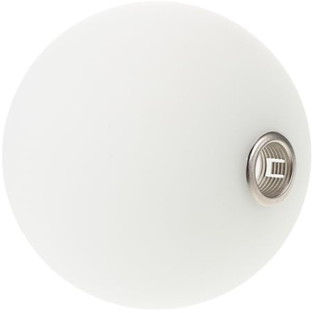 Anneome G9 Lampenschirm Mattiert aus Weißem Glas 140mm Kugelform Deckenleuchtenabdeckung Ersatzglas für Pendelleuchten Kronleuchter