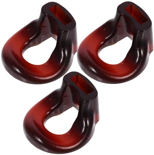 JEWEDECO Boquilla para Flauta Dongxiao 3 Piezas Boquilla Ayuda para Soplar Flauta Compacta y Duradera Accesorios para Principiantes y Repuesto Uso Musical