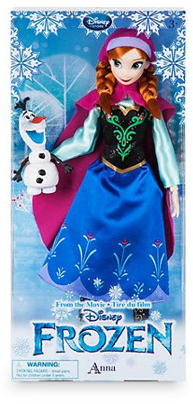 Die Eiskönigin - völlig unverfroren - Klassische Anna Puppe,