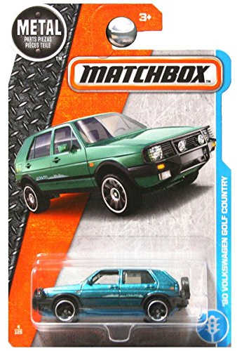 MATCHBOX GREEN '90 VOLKSWAGEN GOLF COUNTRY 4/125