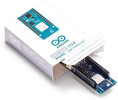 Arduino MKR WAN 1310 with Dipole Antenna [ABX00039] - Placa Lora con Antena dipolo, Ideal para proyectos IoT de Largo Alcance, automatización y Aplicaciones conectadas con Arduino IDE.