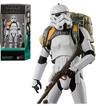 Star Wars The Black Series, Stormtrooper Jedha Patrol, 15 cm, Rogue One: A Story, ab 4 Jahren