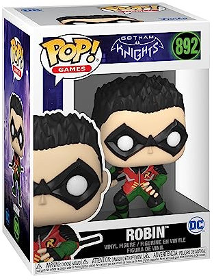 Funko Pop! Games: Gotham Knights - Robin - Batman - Collectable Vinyl Figure - Gift Idea - Official Merchandise - Toys for Kids & Adults - Video Games Fans - Model Figure for Collectors and Display