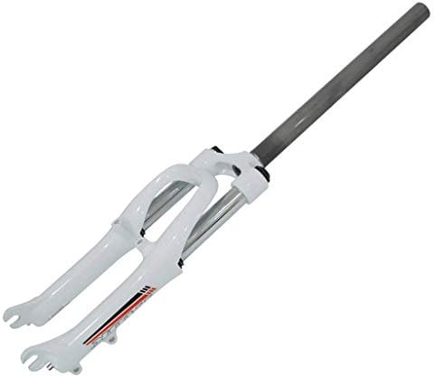 BMX Front Fork 20 Ultralight Folding Kids Bike Suspension Bicycle Shock Absorber Straight Tube 1-1/8 Travel 80mm V/Disc Brake