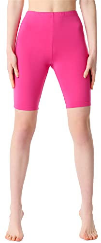 Bellivalini Legging Court Tenue Sport Vêtement Femme BLV50-207 (Rose, M)