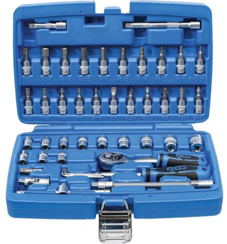 COFFRET DE DOUILLES 1/4 COTES US, ANGLAISES, POUCES