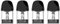 Caliburn A3 Pod von UWELL mit Mesh Coil 1,0 Ohm 4er Pack, Kompakt