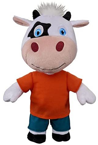 Bauer Spielwaren Toggolino Toggolino: Kuscheltier aus softem Plüsch, offiziell lizenzierter Plüschartikel aus der Super RTL Kinderserie Toggolino, 30 cm, weiß (12237)