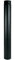 Tubo fumo nero L 100 cm da interno per stufa a legna sp 2 MM (DIAMETRO 140)