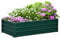 Outsunny 216L Rectangle Raised Garden Bed Box with Weatherized Steel Frame for Vegetables, Flowers and Herbs, 120 x 60 x 30.5cm, Green