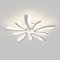 Comely LED Deckenleuchte, 50W 5625LM LED Deckenlampe Moderne Beleuchtung für Wohnzimmer Schlafzimmer, 70cm, Natürliches Licht 4500K, Weiß