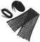 Cryfokt Lacrosse Mesh Stringing Kit, Lacrosse Mesh String Reißfestes Nylon, Tragbar, Langlebig für das Training