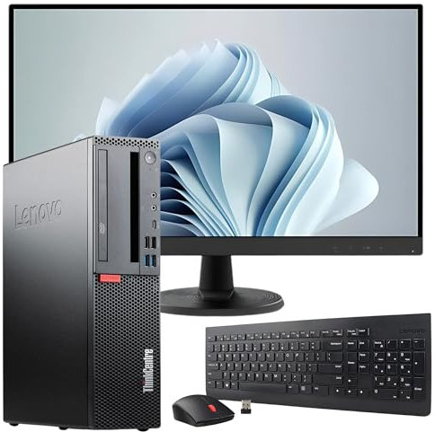 Lenovo Complete PC Professional Office i7 8700 up to 4.6 GHz – Monitor 27 Inches FHD 32 GB of RAM 1 Tera SSD – Mouse and Keyboard Kit Italian Layout – Win 11 Pro Office 2021 Pro Warranty 36 Months