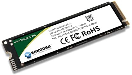 Kanguru Defender SED30 M.2 NVMe – 4TB Internal Self Encrypting Solid State Drive
