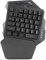 Einhändige Gaming-Tastatur, 35 Tasten, 2,4 GHz, Kabellose RGB-Gaming-Tastatur mit Hintergrundbeleuchtung und Versenkter Tastenkappe, Wiederaufladbar, Tragbare -Tastatur