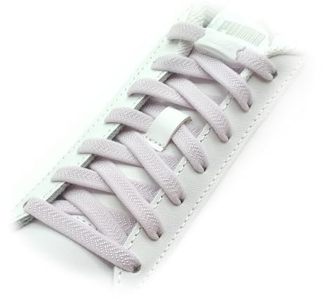 Originals Elastische Schnürsenkel ohne Binden, mit robustem einteiligem Verschluss – für Sneaker, Laufschuhe, Wanderschuhe & Sport – Unisex Schuhbänder für Herren, Damen & Kinder (72 Flieder)