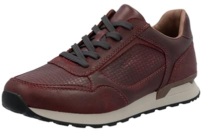 Rieker U0311-25 Schnürhalbschuh Glattleder Herren in braun