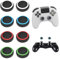 8 tappi per pollice analogici in silicone, compatibili con PS5/360, impugnature per pollice Xbox, impugnature per pollice per controller PS5, accessori per controller (2 bianchi, 2 blu, 2 rossi e 2