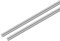 QUARKZMAN 2er Pack 100mmx3mm 304 Edelstahl Stab Drehbank Stange Lager für DIY Handwerk Modellflugzeug Modellschiff Modellautos