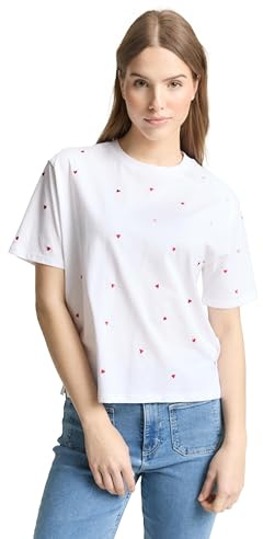 TOM TAILOR Denim Damen Boxy Fit T-Shirt